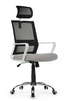 Кресло компьютерное RCH 1029HW, серый/черный в Белгороде - изображение