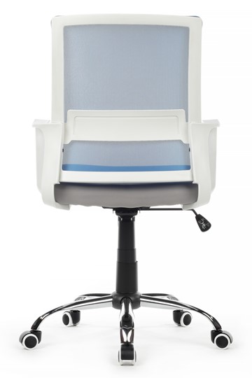 Кресло компьютерное RCH 1029MW, серый/синий в Старом Осколе - изображение 4