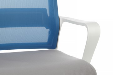 Кресло компьютерное RCH 1029MW, серый/синий в Белгороде - предосмотр 5