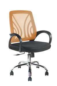 Кресло компьютерное Riva Chair 8099Е, Оранжевый в Белгороде