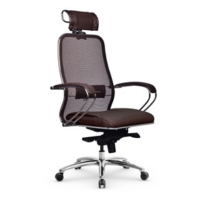 Кресло офисное Samurai SL-2.04 MPES Темно-коричневый в Старом Осколе