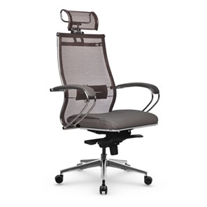 Офисное кресло Samurai SL-2.051 MPES Светло-Коричневый / Серый в Старом Осколе