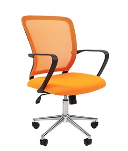 Компьютерное кресло CHAIRMAN 698 CHROME new Сетка TW-66 (оранжевый) в Белгороде