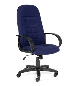 Кресло компьютерное CHAIRMAN 727 ткань ст., цвет синий в Старом Осколе