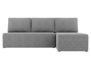 Угловой диван с оттоманкой Поло, Серый (рогожка) в Белгороде - предосмотр 1
