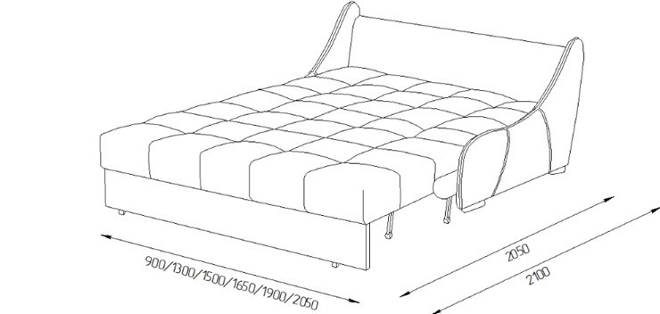 Прямой диван Токио 205 (ППУ) в Белгороде - изображение 4