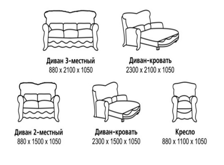Большой диван Барокко, ДБ3 в Белгороде - изображение 7