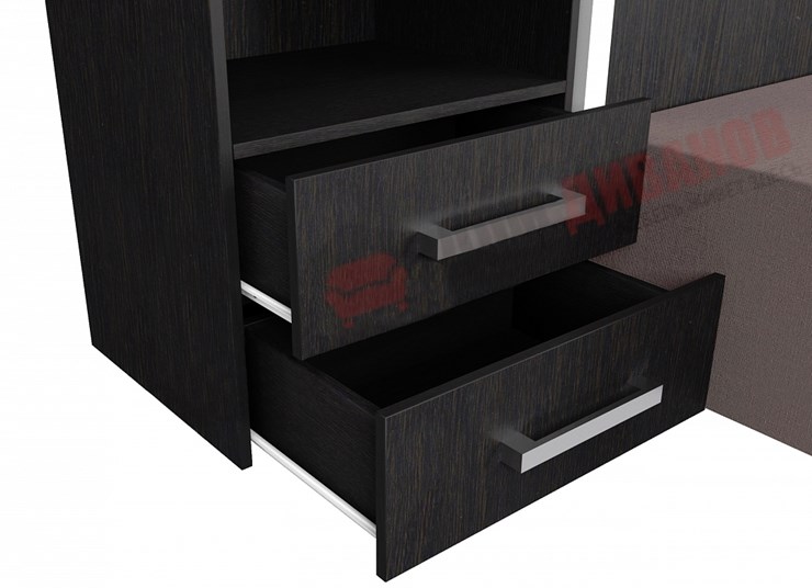 Диван Кровать-трансформер Smart (ШЛ+КД 1400+ШП), 2 шкафа, без подлокотников в Старом Осколе - изображение 3