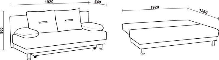 Большой диван Нео 3 Н в Старом Осколе - изображение 6