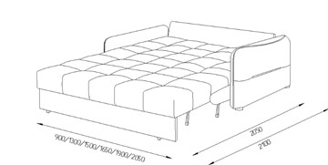 Прямой диван Токио 2 150 (НПБ) в Белгороде - предосмотр 7