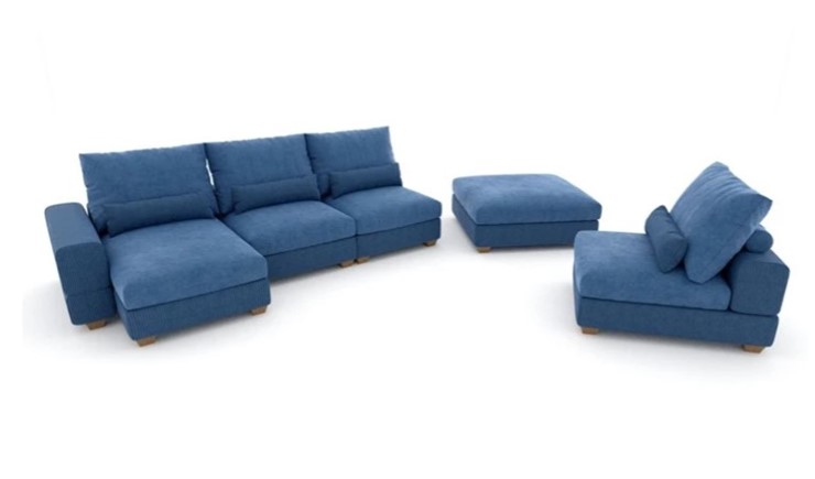 Модульный диван V-10-M, НПБ в Старом Осколе - изображение 3