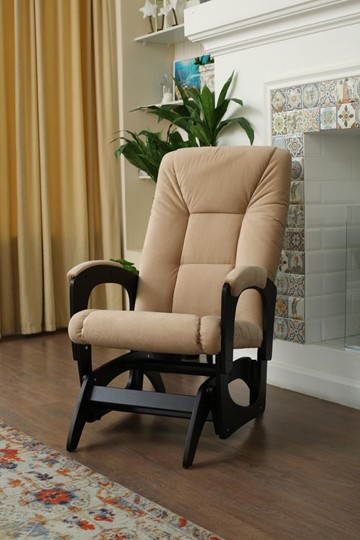 Кресло-качалка Леон маятниковая, ткань AMIGo песок 29-Т-П в Старом Осколе - изображение 4