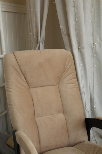 Кресло-качалка Леон маятниковая, ткань AMIGo песок 29-Т-П в Белгороде - изображение 7