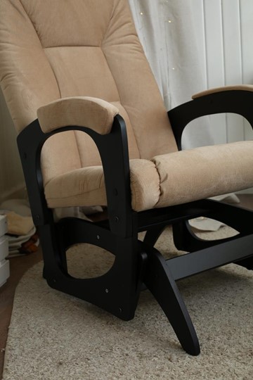 Кресло-качалка Леон маятниковая, ткань AMIGo песок 29-Т-П в Старом Осколе - изображение 8