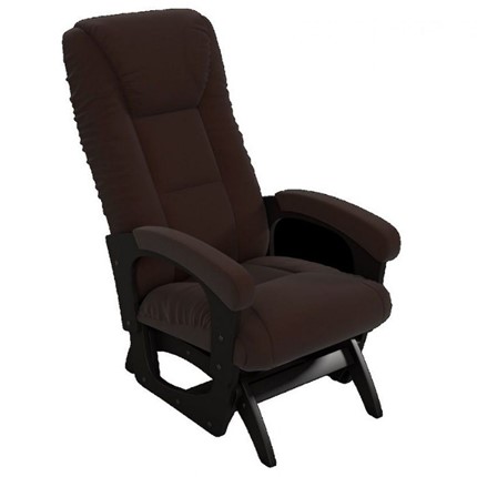 Кресло-качалка Леон маятниковая, ткань AMIGo шоколад 29-Т-Ш в Старом Осколе - изображение