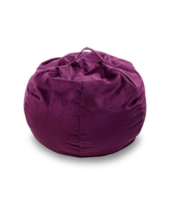 Кресло-мешок Орбита, велюр, фиолетовый в Старом Осколе