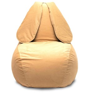 Кресло Зайка (длинные уши), желтый в Старом Осколе