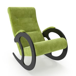 Кресло-качалка Модель 3, Verona 38 Apple Green-велюр в Белгороде