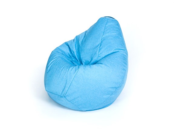 Кресло-мешок Хоум малое, голубое в Белгороде - изображение