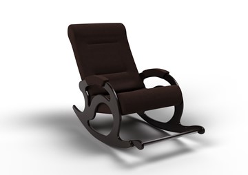 Кресло-качалка Тироль, ткань AMIGo шоколад 12-Т-Ш в Старом Осколе