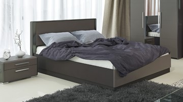 Кровать с механизмом Наоми 1600, цвет Фон серый, Джут СМ-208.01.02 в Белгороде