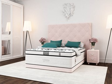 Кровать Style Compact/Basement 180х200, Флок (Велсофт Винтажный розовый) в Белгороде