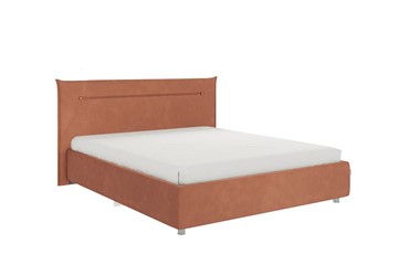 Кровать 2-спальная Альба 1.6, персик (велюр) в Старом Осколе