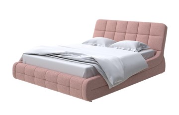 Кровать в спальню Corso-6 200х200, Шенилл (Piano 10 Винтажный розовый) в Белгороде