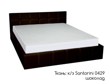 Кровать спальная Грета 160х200 (шоколад) с подъёмным механизмом в Старом Осколе