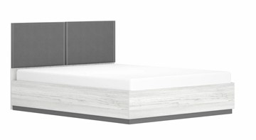 Кровать с подъемным механизмом 2-спальная Винтер-16, винтерберг/темно-серый/спейс графит в Старом Осколе