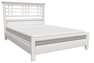 Спальная кровать Герда (Белый Античный) 160х200 в Старом Осколе