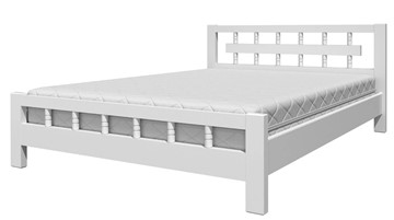 Спальная кровать Натали-5 (Белый Античный) 90х200 в Старом Осколе - предосмотр