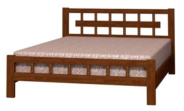 Односпальная кровать Натали-5 (Орех) 120х200 в Старом Осколе