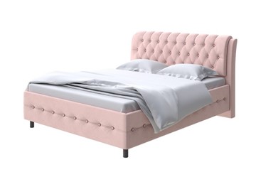 1,5-спальная кровать Como (Veda) 4 140х200, Велюр (Ultra Розовый мусс) в Белгороде