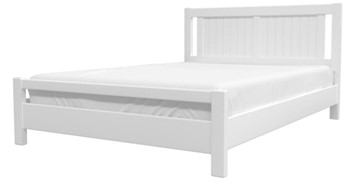 Кровать 1.5-спальная Ванесса из массива сосны (Белый Античный) 140х200 в Старом Осколе - предосмотр