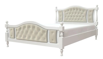 Двуспальная кровать Жасмин (Белый античный) 160х200 в Белгороде