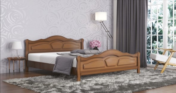 Кровать 2-спальная Легенда 160*200 с основанием в Старом Осколе - изображение