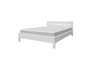 Односпальная кровать Вероника-5 (Белый Античный) 90х200 в Старом Осколе
