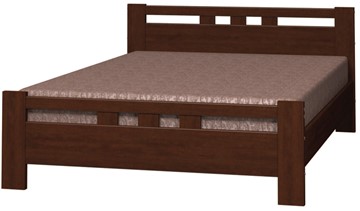 Спальная кровать Вероника-2 (Белый Античный) 140х200 в Старом Осколе - предосмотр 3