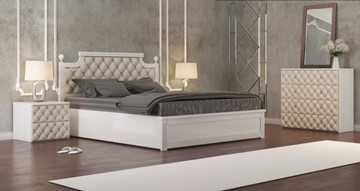 Двуспальная кровать Сфера 160*190 с основанием в Старом Осколе