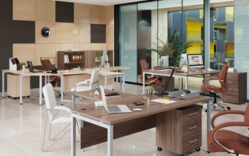 Набор мебели в офис Xten S 1 - один стол с приставным брифингом в Старом Осколе - предосмотр