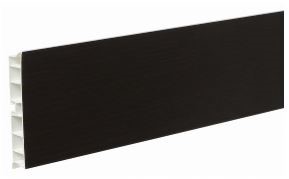 Цоколь ПВХ (цвет Черный) 4 м (H-100) в Старом Осколе