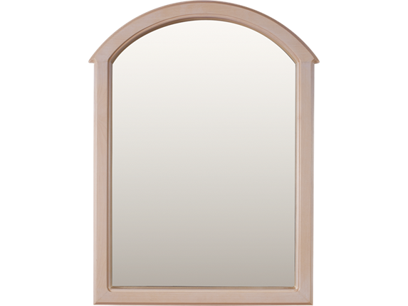 Зеркало 730х550 мм. Беленый дуб в Старом Осколе - изображение