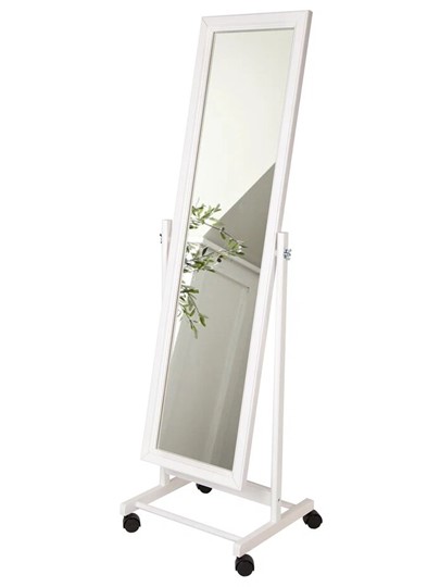 Зеркало напольное BeautyStyle 27 (135х42,5см) Белое в Старом Осколе - изображение 6