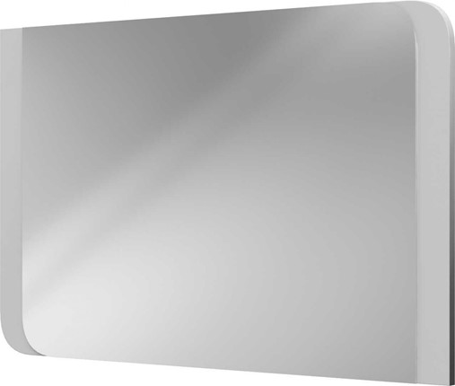 Зеркало настенное Вива Белый глянец / Платина в Старом Осколе - изображение