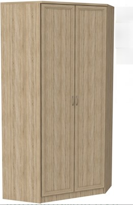 Шкаф 403 несимметричный, цвет Дуб Сонома в Белгороде - изображение