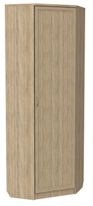 Шкаф 402 угловой со штангой, цвет Дуб Сонома в Старом Осколе - предосмотр