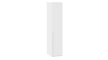 Шкаф для белья Порто (580) СМ-393.07.001 (Белый жемчуг/Белый софт) в Старом Осколе