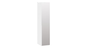 Шкаф для белья Порто (580) СМ-393.07.002 (Белый жемчуг/Белый жемчуг) в Старом Осколе