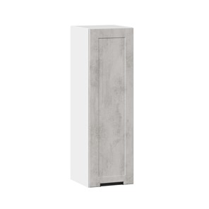 Кухонный шкаф 300 высокий Джамис ЛД 296.410.000.024, Белый/Белый камень в Белгороде